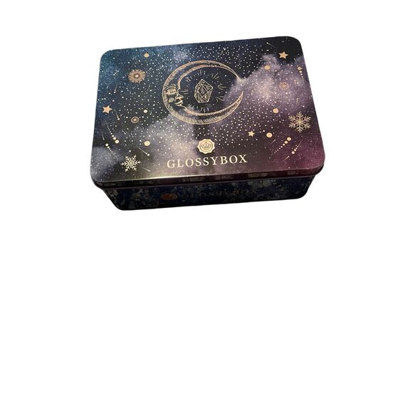 GLOSSYBOX Womens Blue Limited Edition Moonlight Glow Keepsake Makeup Tin - Picture 1 of 12